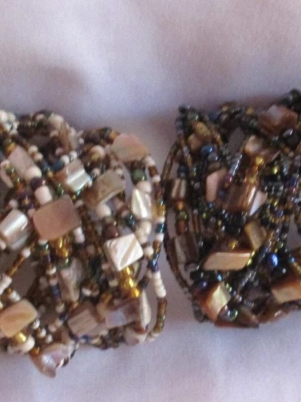 Natural Tiger Eye Cluster Bracelets